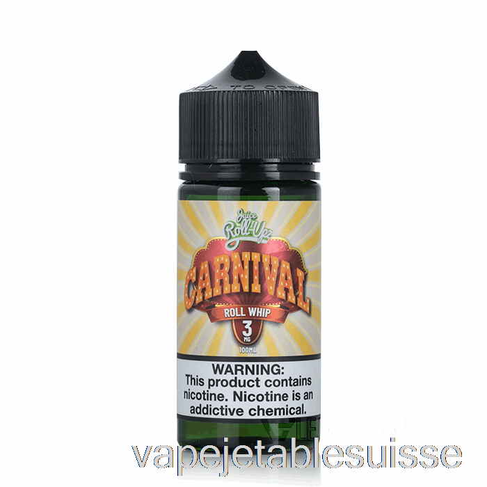 Vape Suisse Roll Whip - Carnaval - E-liquide Juice Roll-upz - 100ml 6mg
